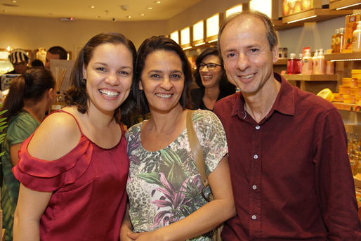 Viviane Mello, Soraia Araujo e Marcio Viana