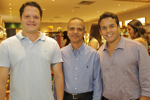 Tulio Coli, Silvio Roberto e Wesley Reis