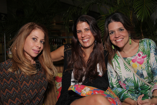 Andrea couto, Adriana Cerqueira e  Aline Garrido