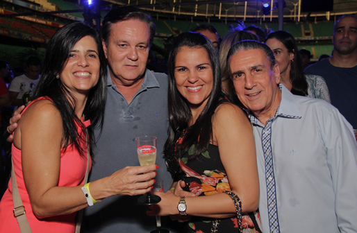 Tatiana Galvão, Adalio Azevedo, Ana e Pedro Galvão