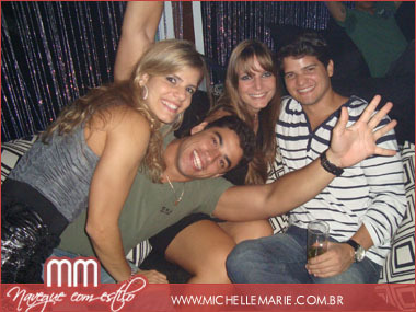 Marcela Rech, Neto Freitas, Evellyn Alves e Enio Junior