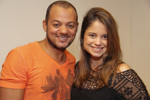 Jorginho Santana e Daniela Cortial