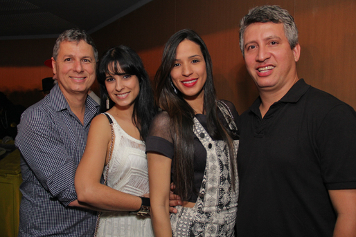 Yomar Seixas, Lia Chagas, Beatriz e Henrique Carballal