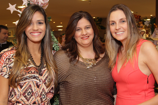 Michelle Moutinho, Katiane Cunha e Gabriela Chies