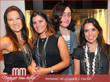 Raquel Gallinati, Gabriela Temer, Alexandra Farah e Alessandra Cozzi