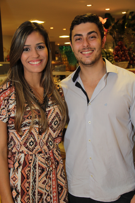 Michelle Moutinho e joão Gabriel Castro.