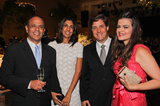 Haroldo e Sandra Fernandes, André e Juliana Berenguer