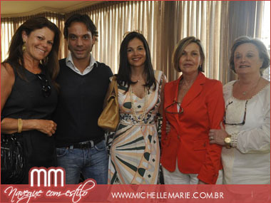 Célia Luz, Mario Pantalena, Andrea Andrade, Anna Maria Andrade e Célia Possik