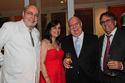 Orivaldo Pereira Lima, Fatima Neves, Mauricio Nunes e Rosario Aguiar