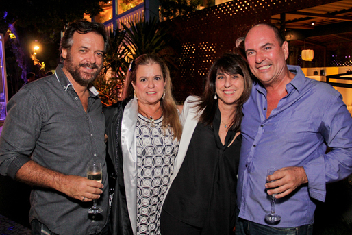 Erickson Britto, Amelia e Vera Garcez e Nino Nogueira