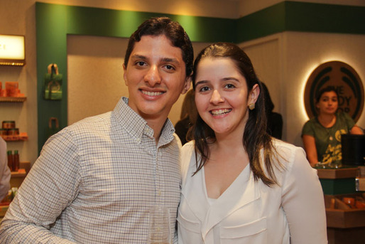 Rogerio Gomes e Flavia Pedreira