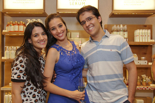 Larissa Ferraz, Louise Gomes e Igor Ferraz