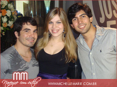 Altemir Teixeira, Natalia Ferreira e Diogo Fontes