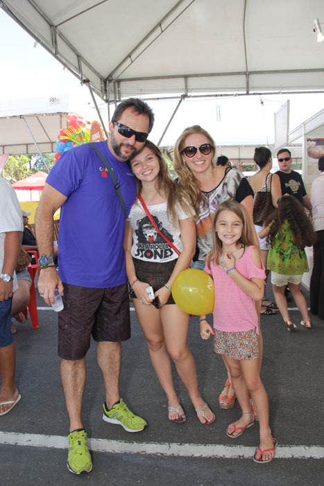 Marcelo, Bruna, Fátima e Barbara Afonso