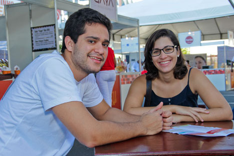 Gabriel Pithon e Vitoria Nunes