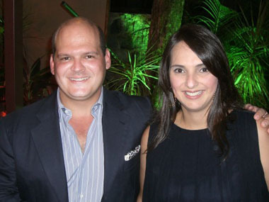 Adriano e Gabriela Borges