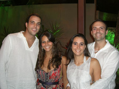 Marcos Dorea, Simone, Fernanda Freitas e Glauco Dorea