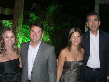 Simone Cardoso, Deraldo Cardoso e Mara e Joilson Gois