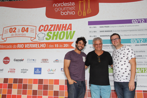 Gabriel Lobo, Edinho Engel e Leonardo Roncon