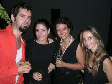 Geronimo Cravo, Carol Ribeiro, Marcia Melo e Carol Dias Leite