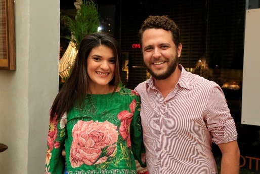 Flávia Lima e Rodrigo Cassieri