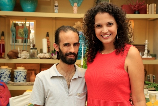 Stefano Diaz e Tatiana Amorim