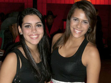 Isadora Alencar e Candice Ramos