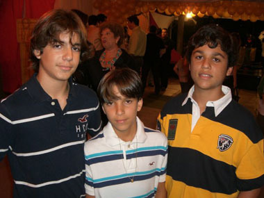 Marcos Avena, Lucas Gatto e Cleraldo Junior