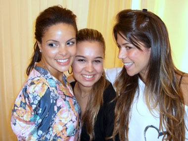 Larissa Rocha, Luana Rodrigues e Manuela Martinez