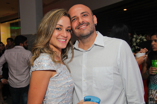 Lea Botelho e Rogerio Gesteira