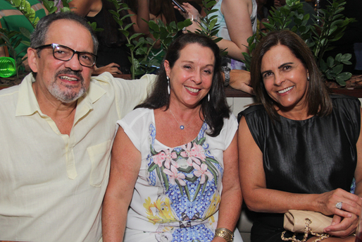 Antonio Coelho, Fátima Nogueira e Nina Albuquerque