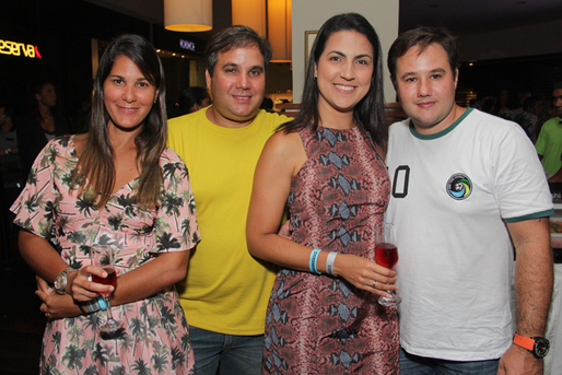 Renata, Bruno, Deise e João Amado