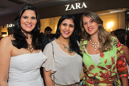 Nadine Matos, Leide Queiroz e Vanessa Pontes