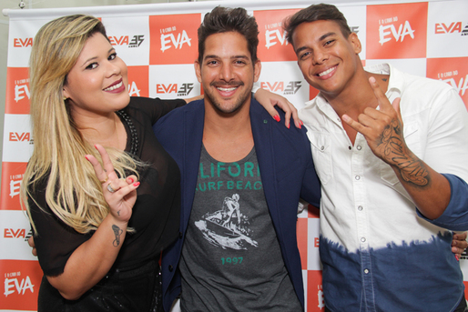 Kall Medrado, Felipe Pezzoni e Battata