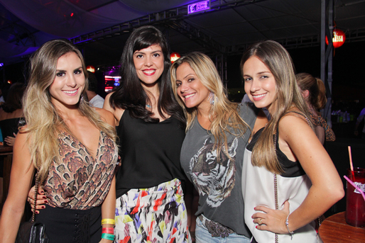 Ingrid Campos, Thais Sales, Thais Braga e Regina Melo