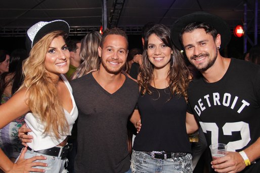 Miss Cady, Pascoal e Ariana Cristo e Rafael Mattei_