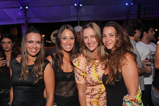 Priscila Andrade, Ana Paula e Cissa Lima e Ursula Tristão