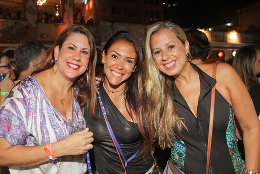 Eliana Pedreira, Karina Martinez e Valeska Valentin