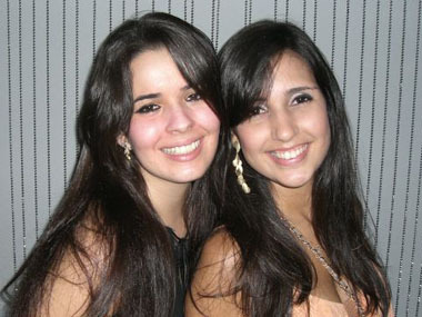 Beatriz Lopes e Rafaela Carvalho