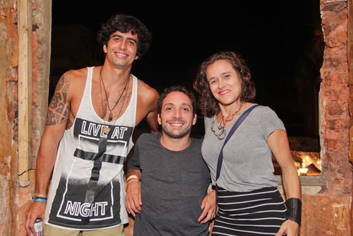 Fernando Carvalho, Pedro França e Lorena Latorre