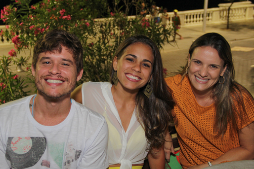 Bruno Masi, Thais Laila e Sáfira Andrade