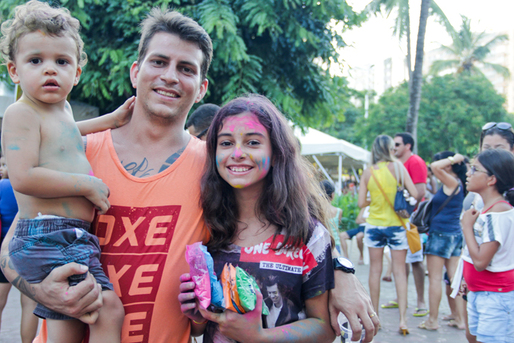 Miguel, Guilherme e Luiza santos