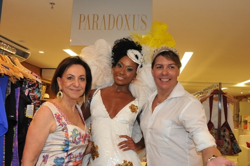 Regina Weckele, Nara Carvalho e Fabio Sande