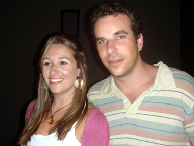 Mariana Bueno Salles e Felipe Serson.