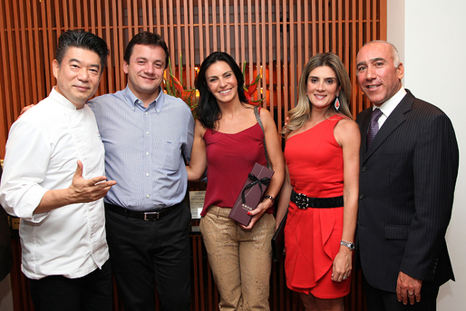 Chef Murakami, Wesley e Alessandra Batista, Julianna e Marcelo Fernandes