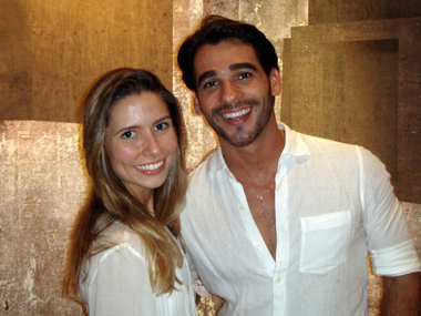 Rafaela Meccia e Marlon Gama