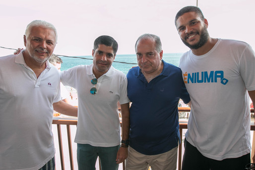 ALBERICO MASCARENHAS, ACM NETO, ANTONIO CARLOS MAGALHAES JR E VINI MASCARENHAS