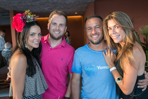 LARISSA MASCARENHAS, PAULO ROCHA, EDUARDO SAMPAIO E LUANA SAMPAIO