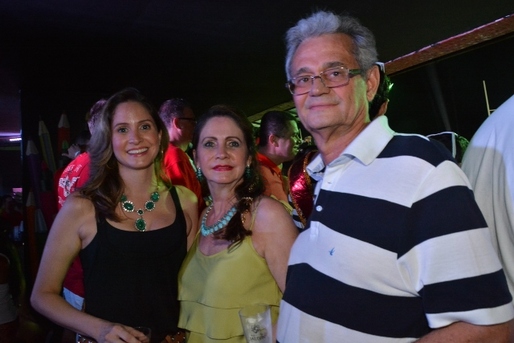 Erica, Helena e Eduardo Fialho