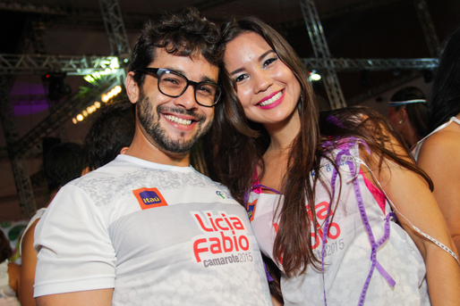 Gabriel Lobo e Luciana Oliva